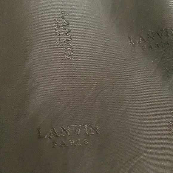 LANVIN Wool Grey Double Breasted Blazer - Picture 9 of 11